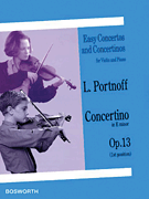CONCERTINO IN E MIN OP 13 cover